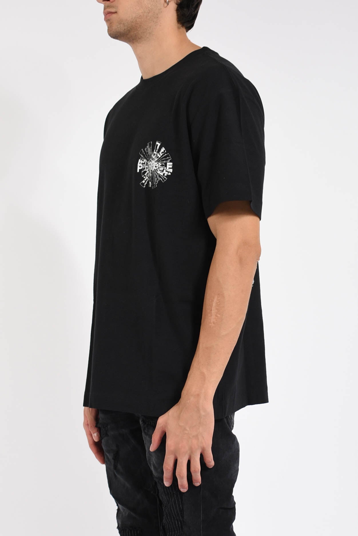 T-shirt textured jersey