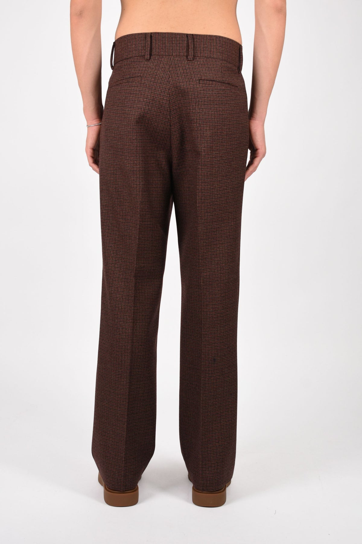 Pantaloni Alessio bath in fresco lana 26F77BA