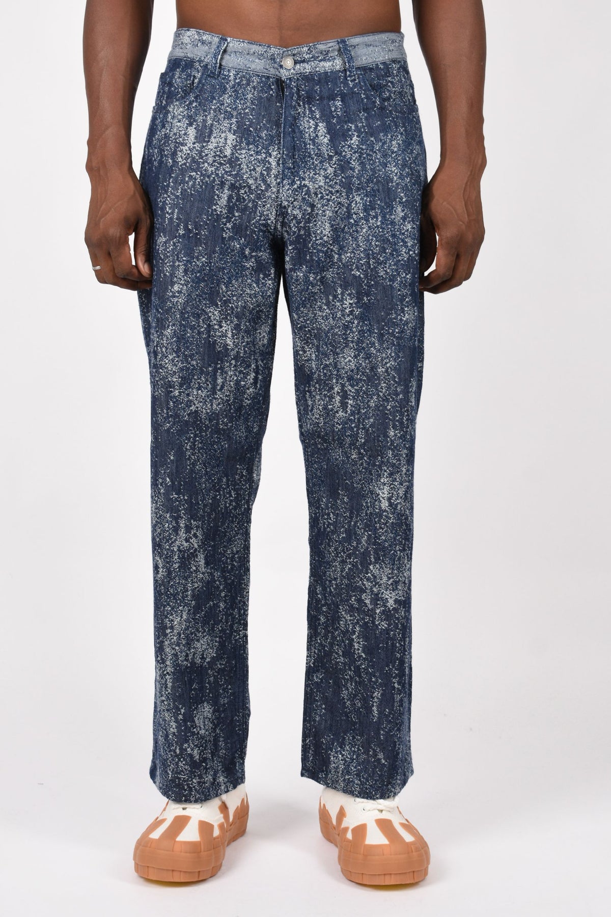 Jeans washed loose F6LAMADP097