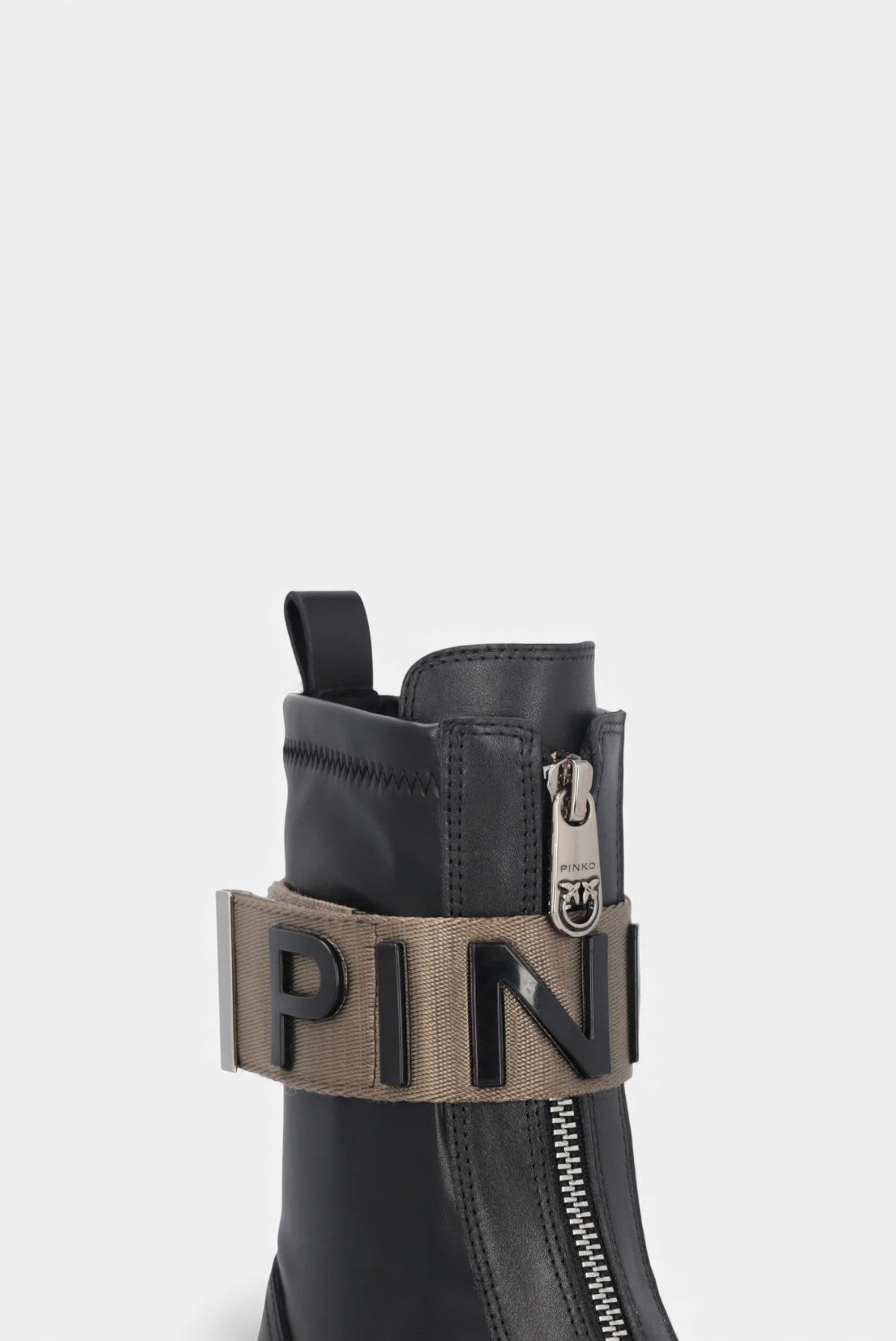 stivali platform in pelle modello mia 13