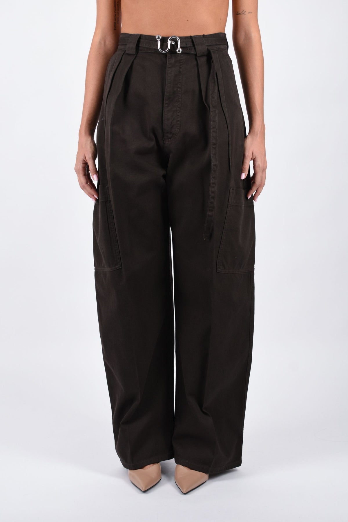 Pantalone cargo oversize in cotone SPIGOLA 2622136015