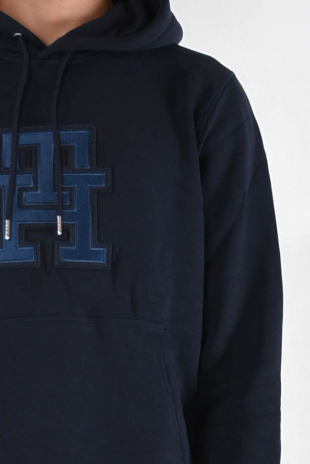 TOMMY HILFIGER Felpa monogram applique