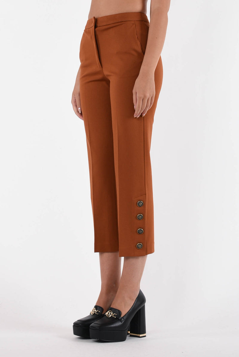 TWIN SET pantaloni cropped