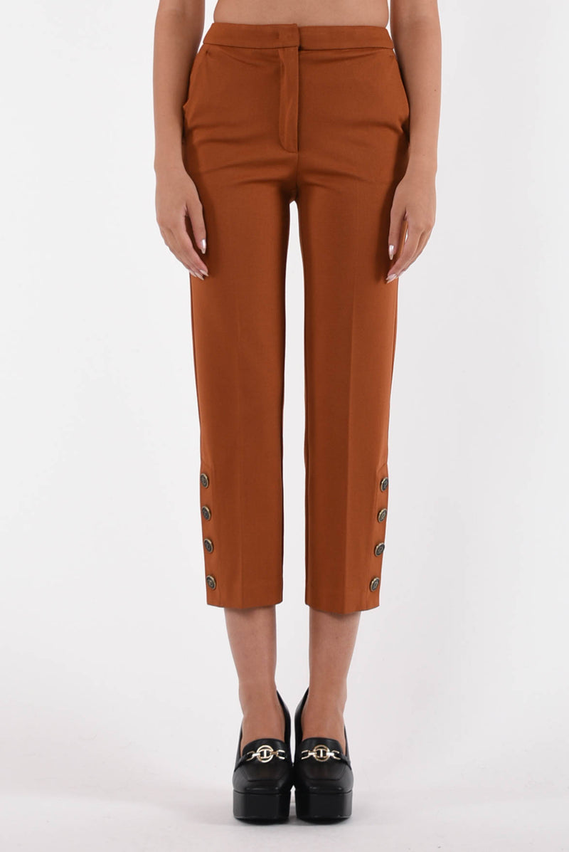 TWIN SET pantaloni cropped