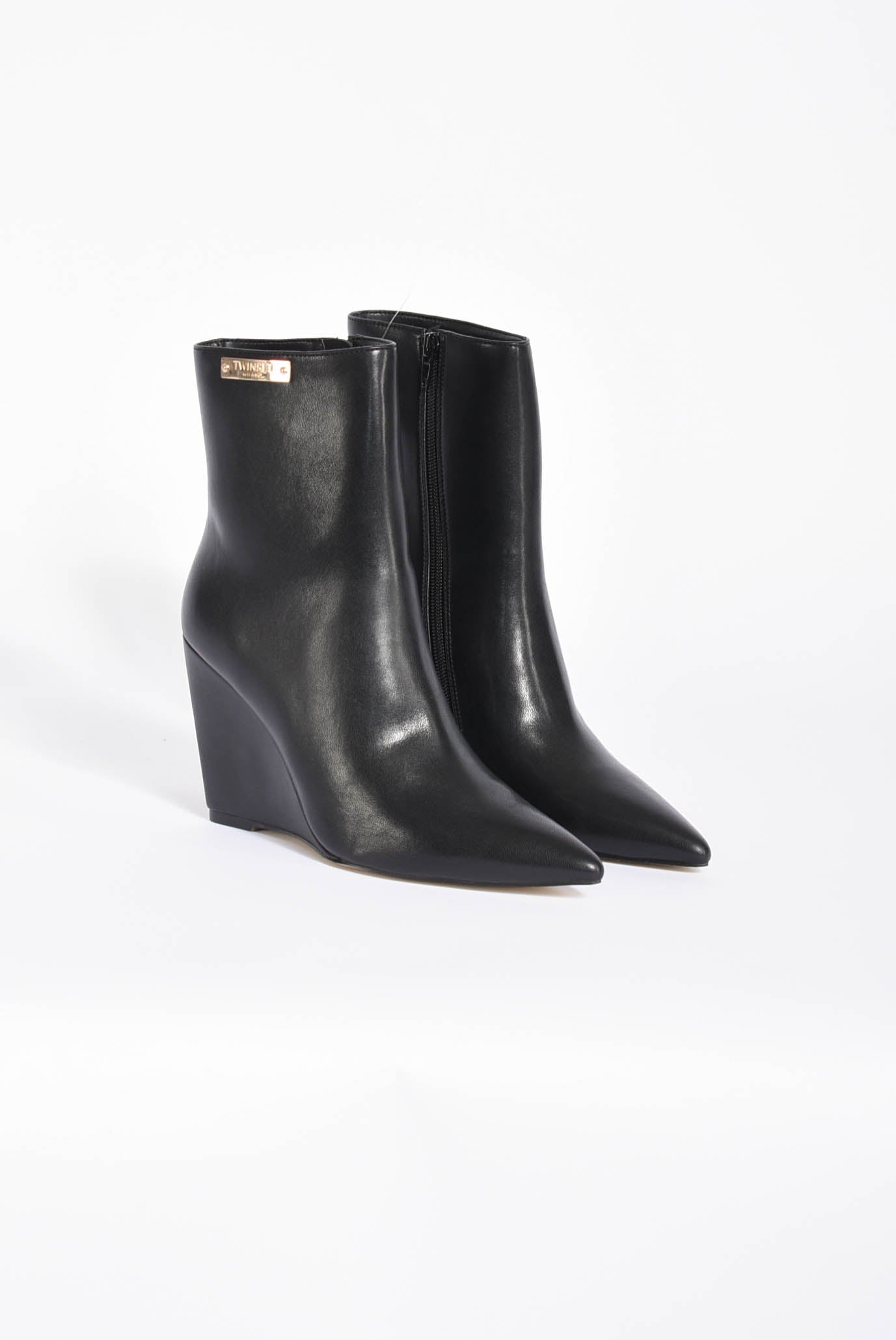 Stivaletti con zeppa