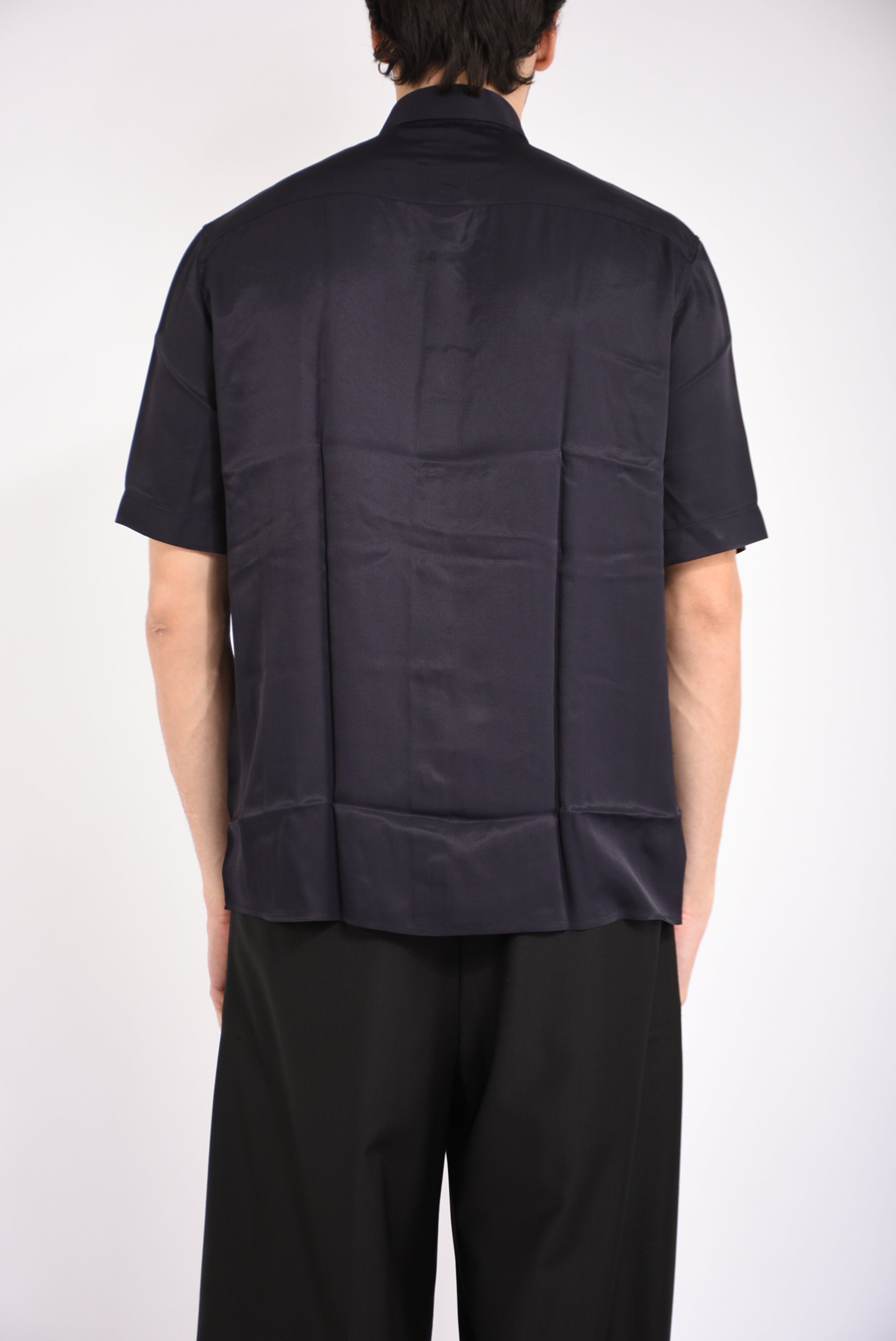 Camicia in twill di viscosa