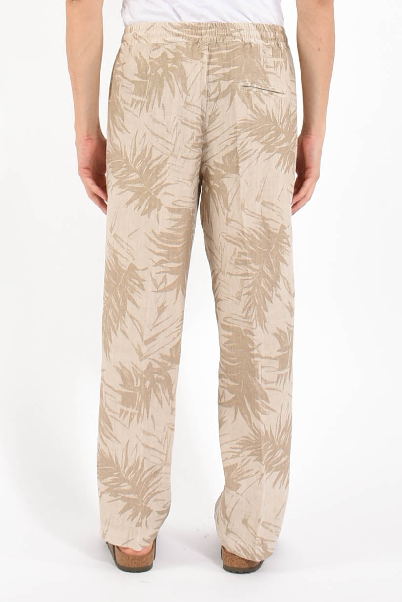 Pantaloni fantasia in lino