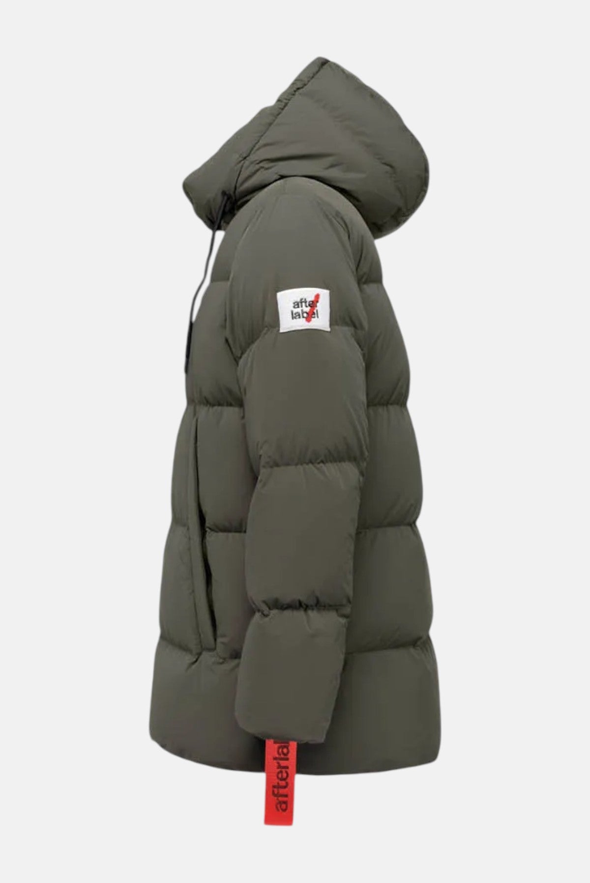 Piumino lungo vancouver in nylon strech opaco