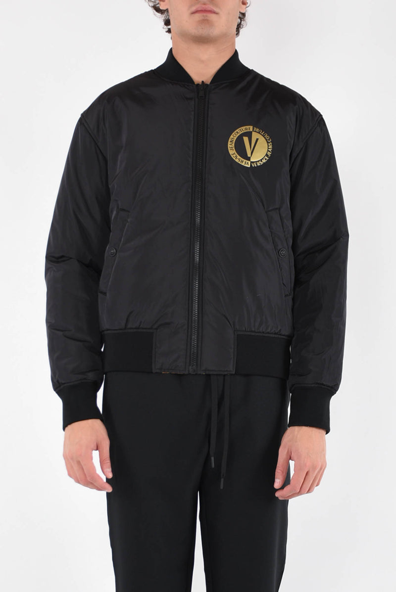VERSACE JEANS COUTURE Giubbino stampa chain reversibile