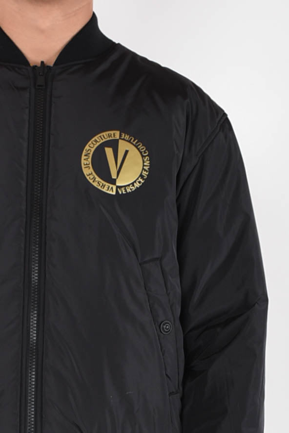 VERSACE JEANS COUTURE Giubbino stampa chain reversibile