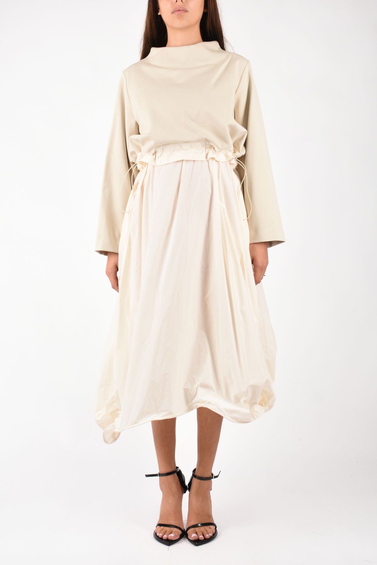 ABITO LUNGO IN TAFFETA