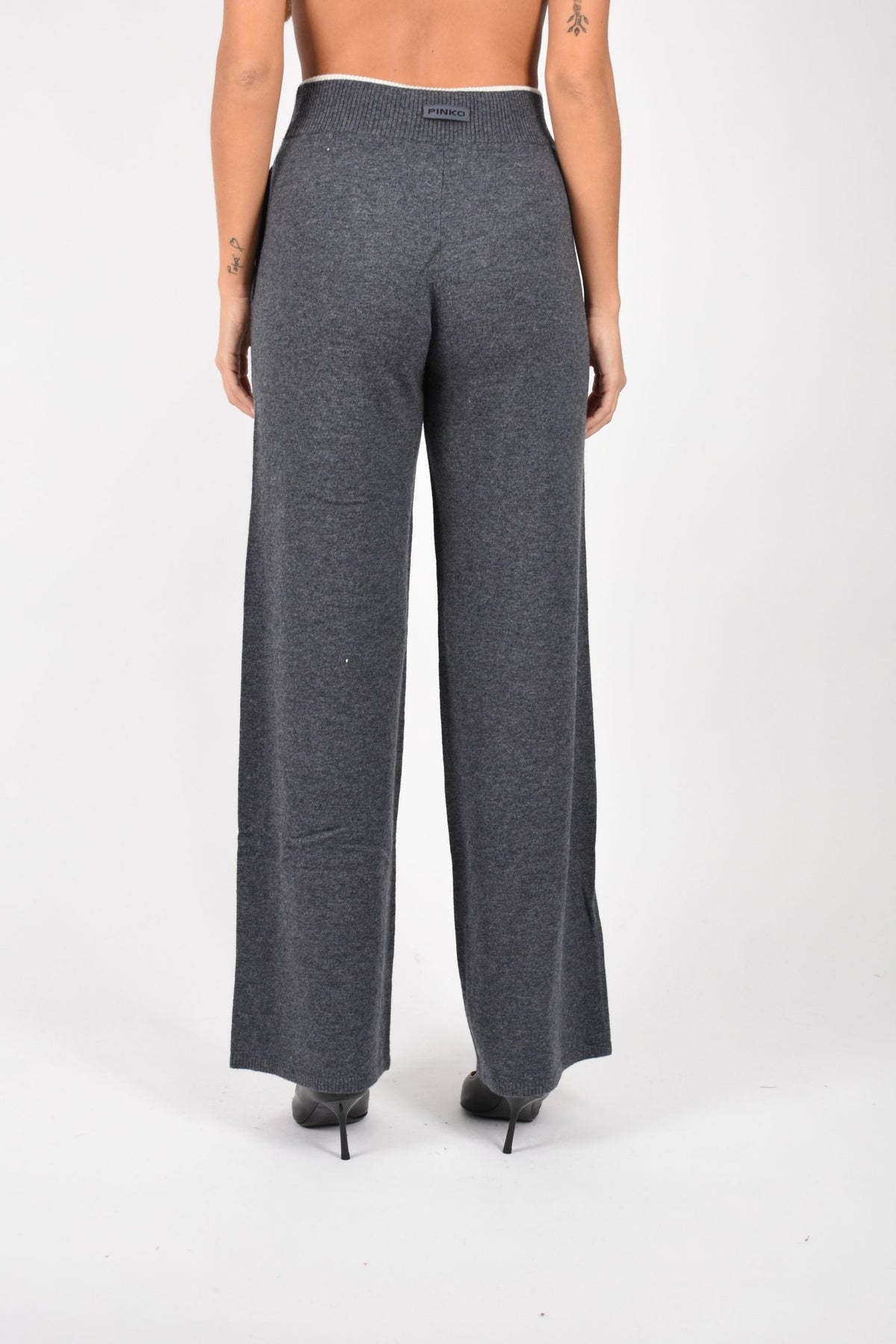 PANTALONI IN LANA E CASHMERE 107208A3G1