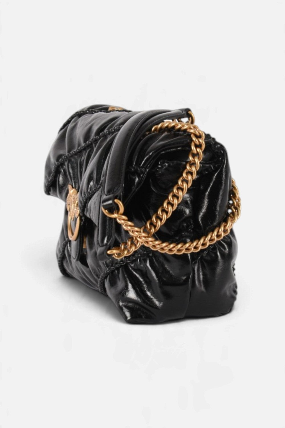 Borsa a tracolla love puff crinckle classic new shiny 107066A2JC