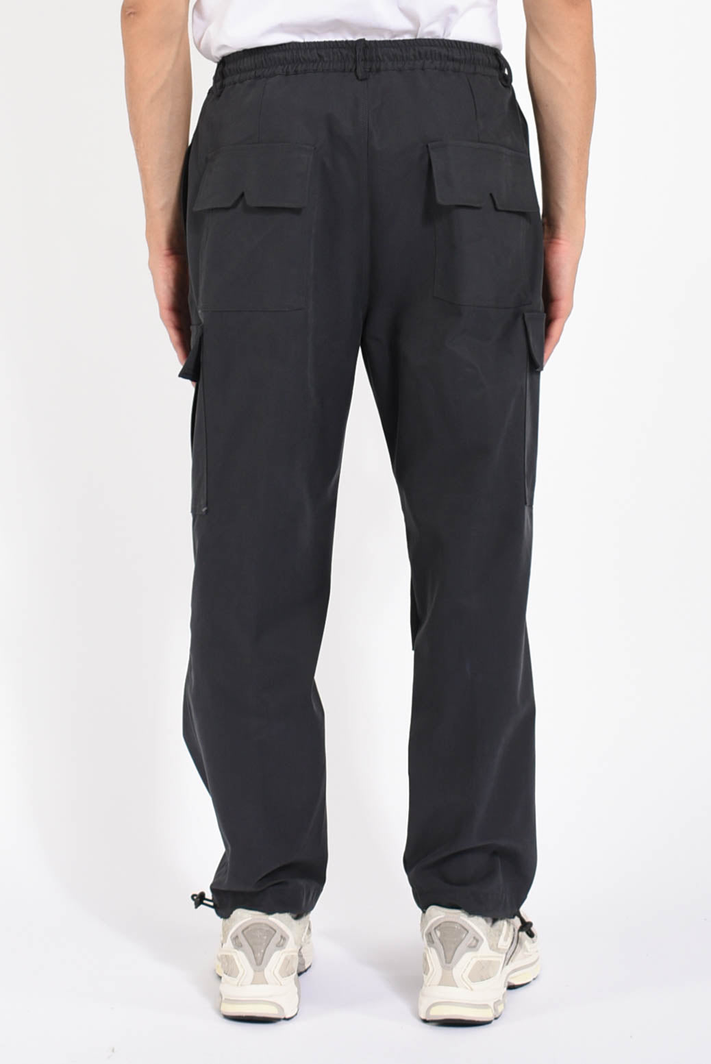 Pantaloni cargo in viscosa