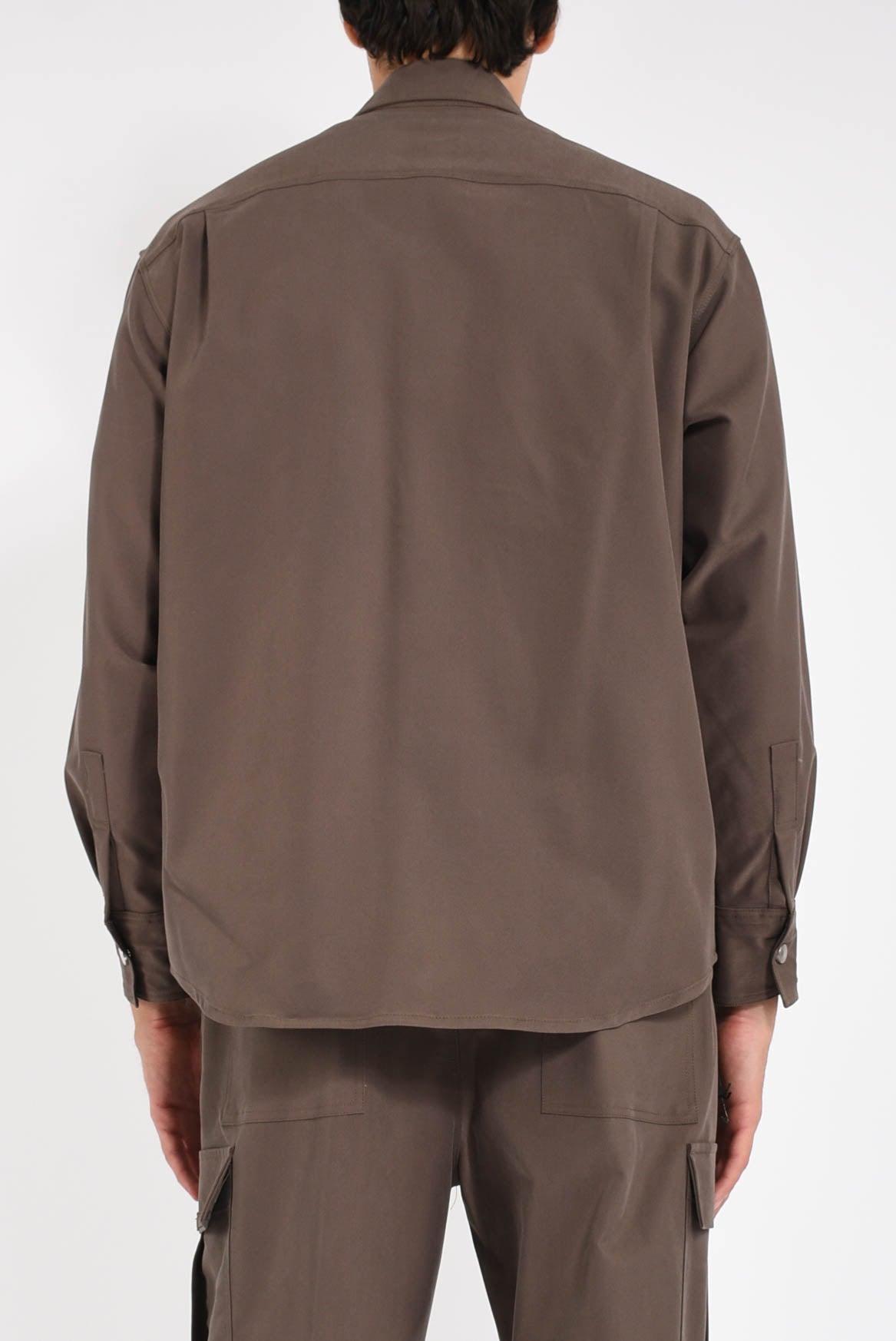 Overshirt in viscosa