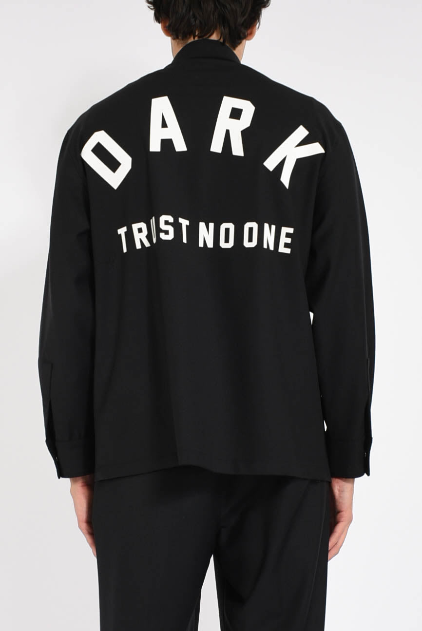 Overshirt in misto lana