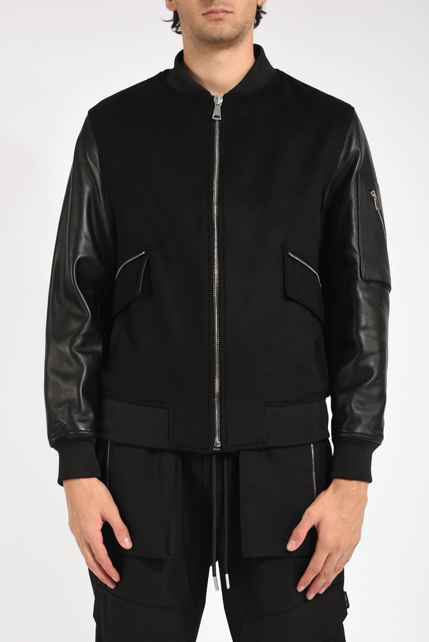 Bomber in panno