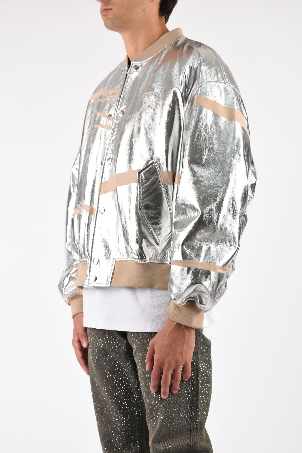 Bomber in pelle