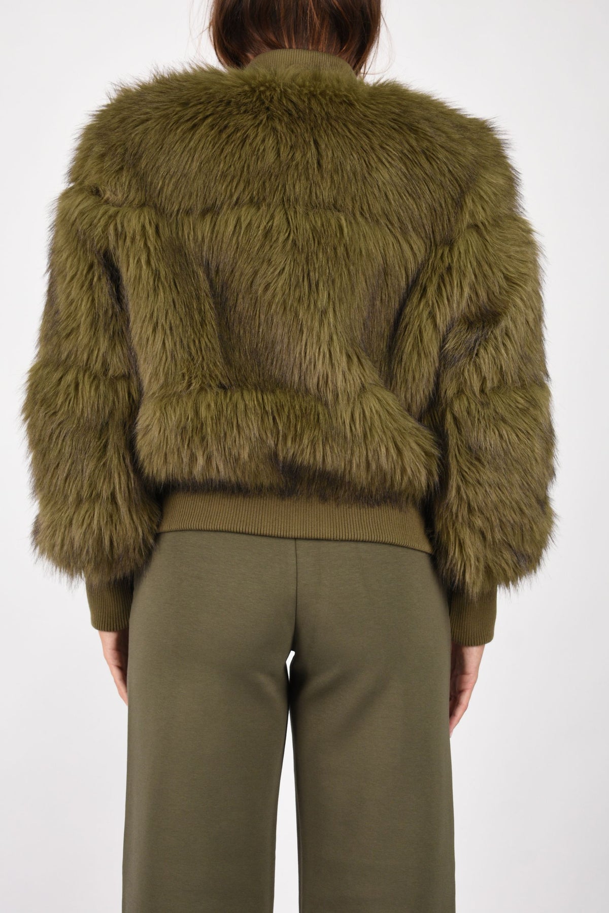 Giubbotto bomber fluffy 8O0013E0002