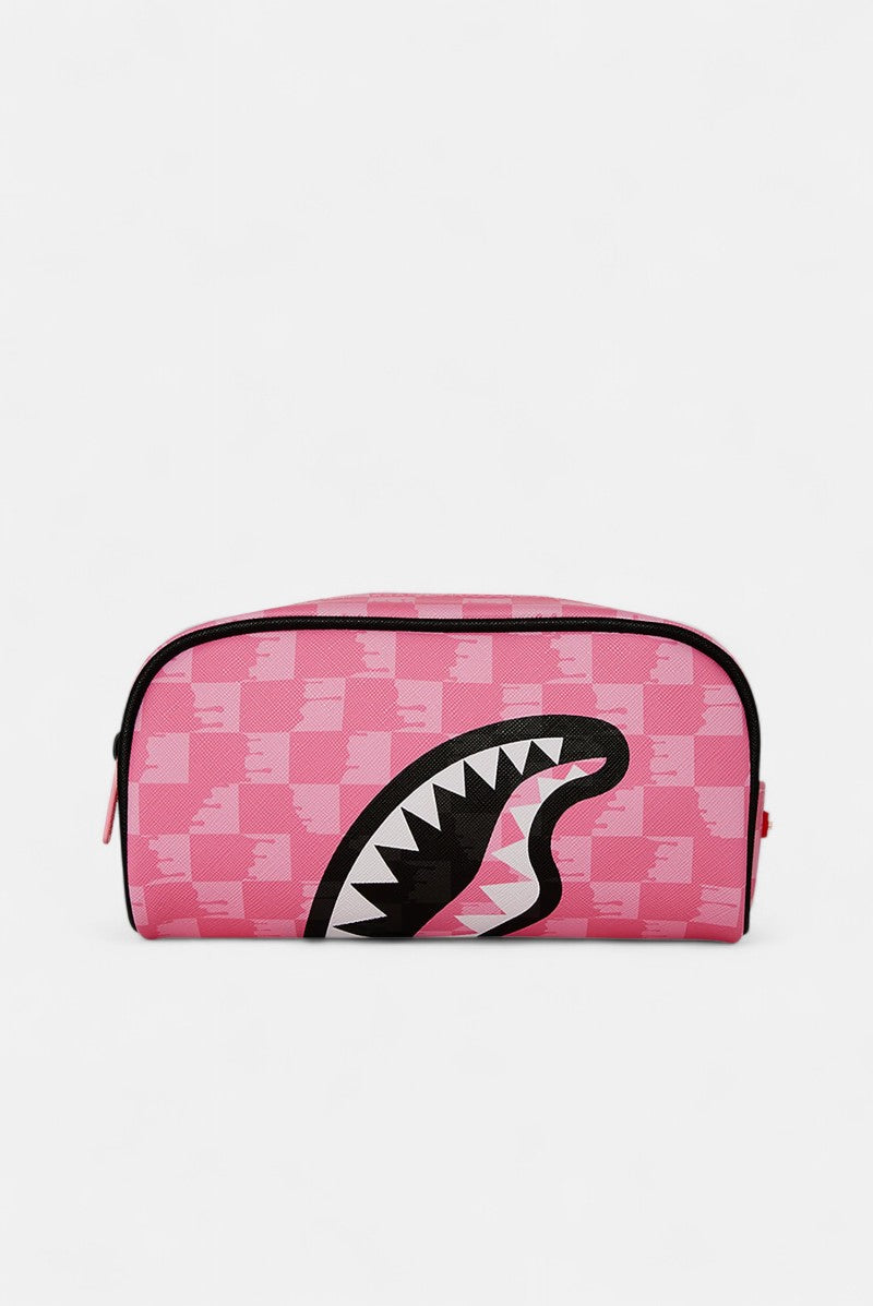 pochette PINK AND BLACK DRIP CHECK