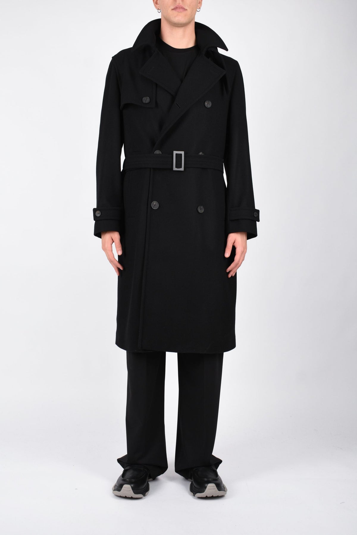 Cappotto doppiopetto in lana di pecora MELENDUGNOM745