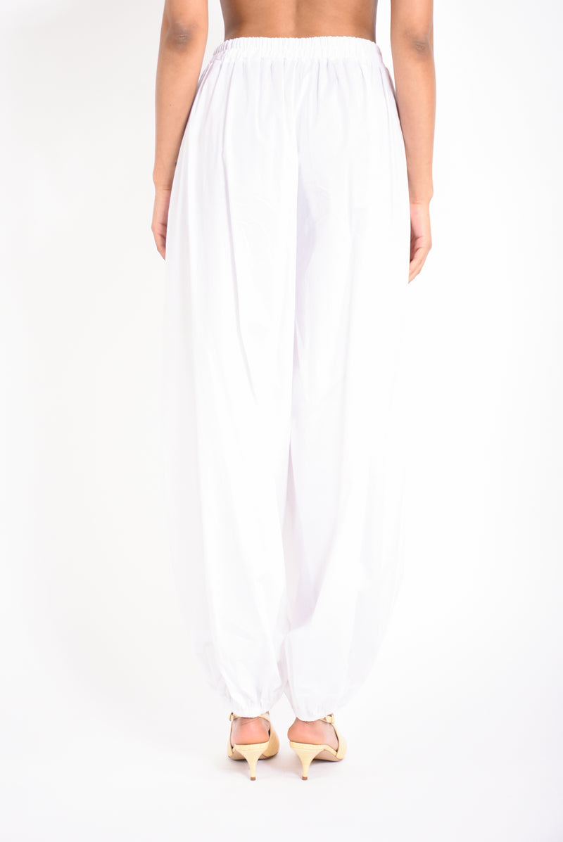pantaloni ballon in cotone