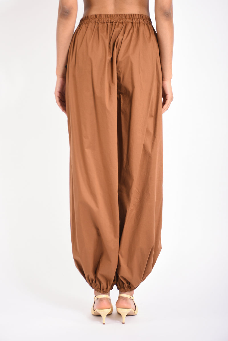 pantaloni ballon in cotone