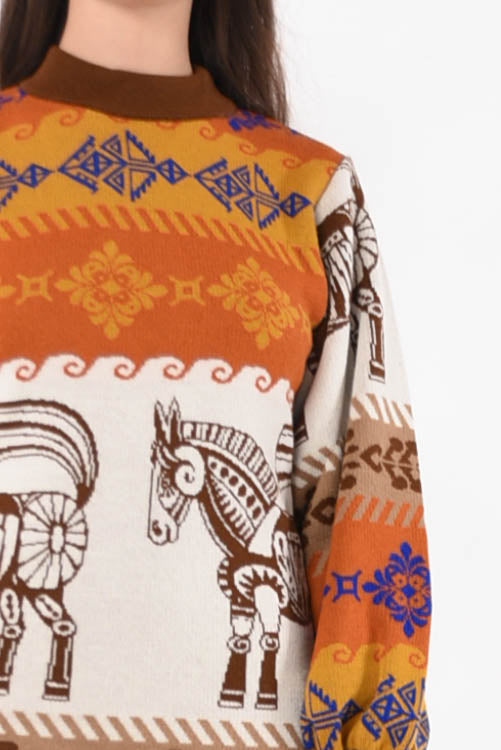 AKEP abito mini in maglia
