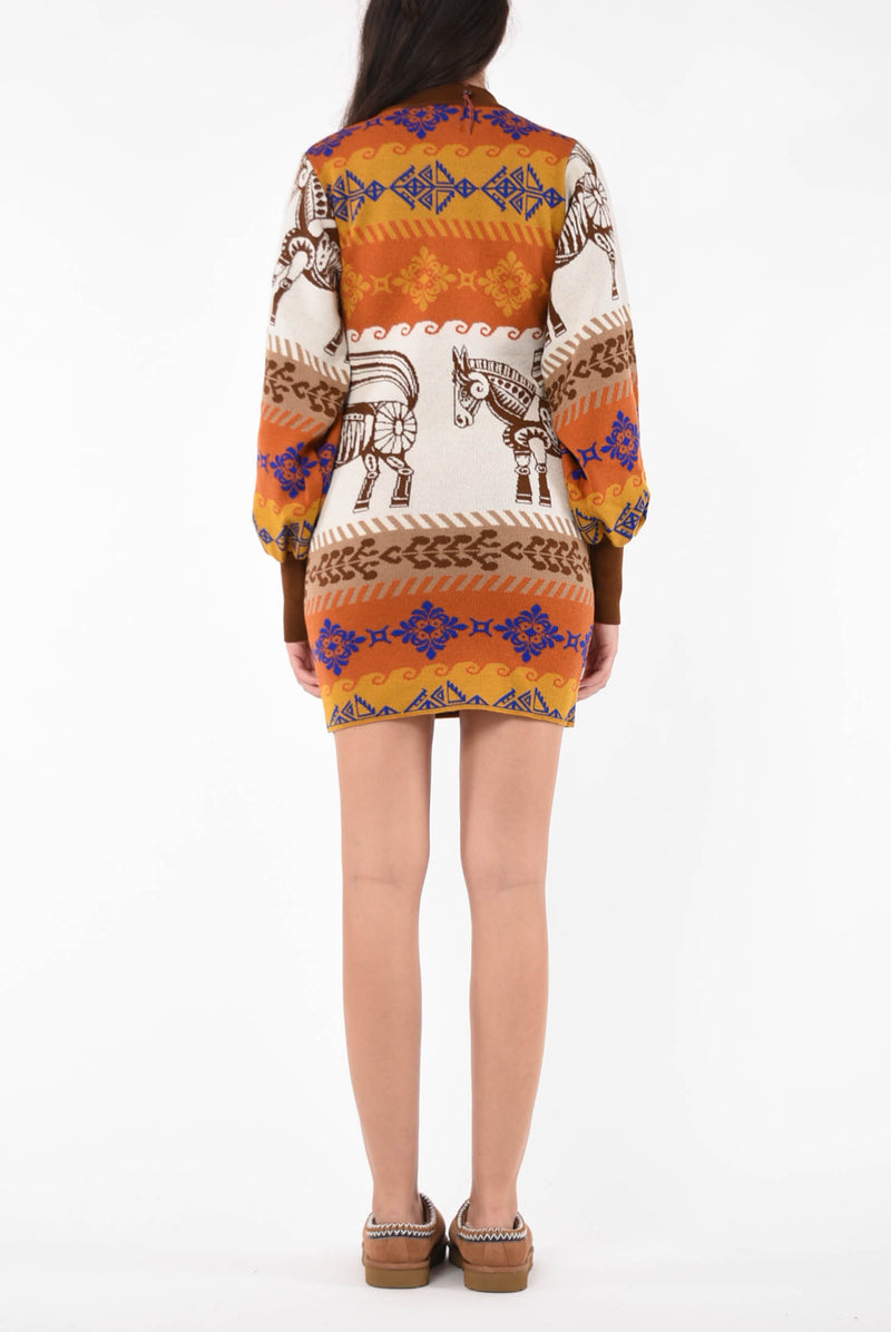 AKEP abito mini in maglia