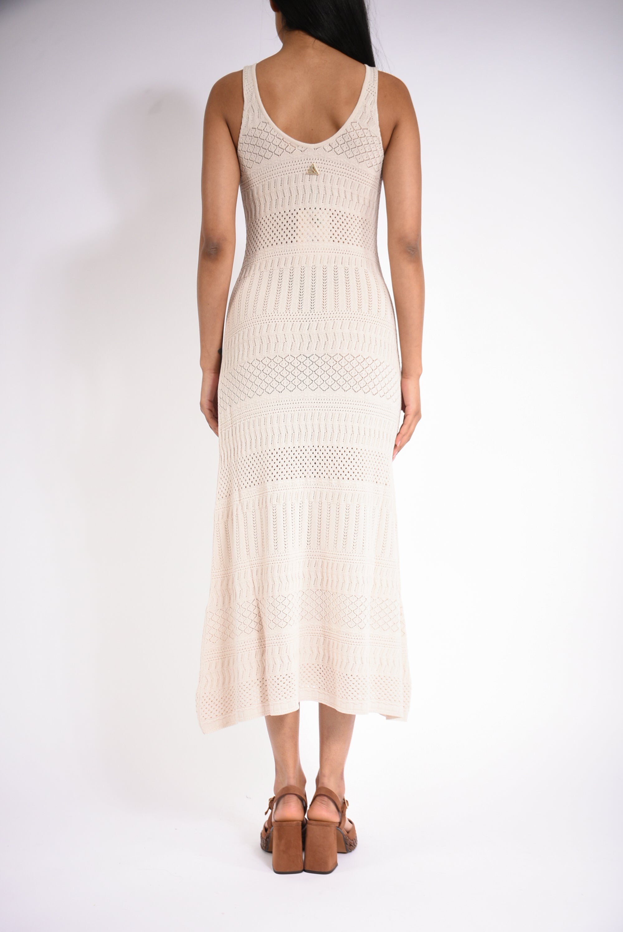 abito lungo lace