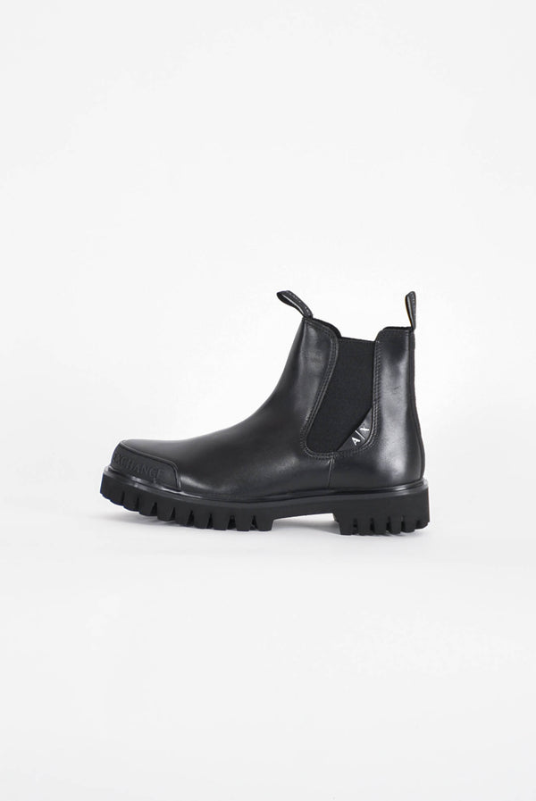 ARMANI EXCHANGE Stivali CHELSEA IN PELLE