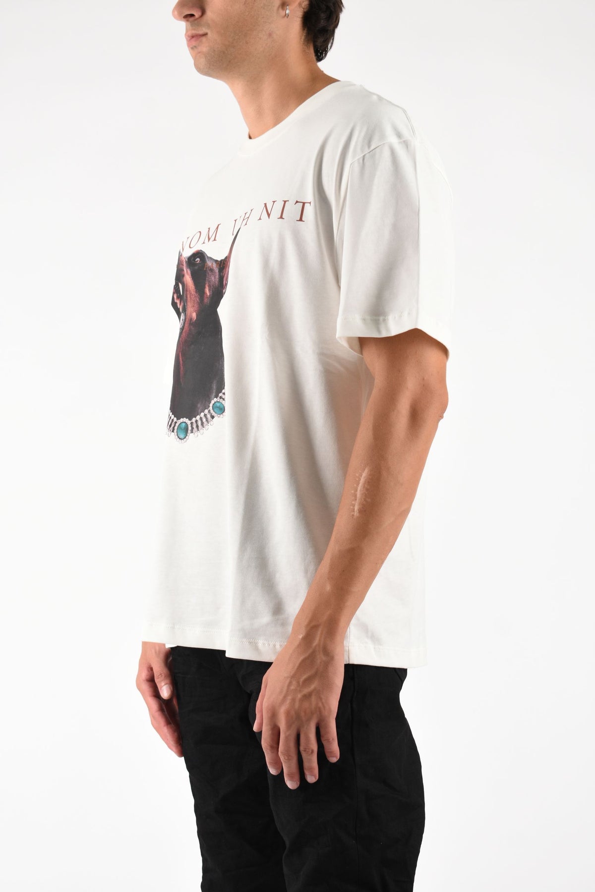T-shirt  new dobermann print NUW26206