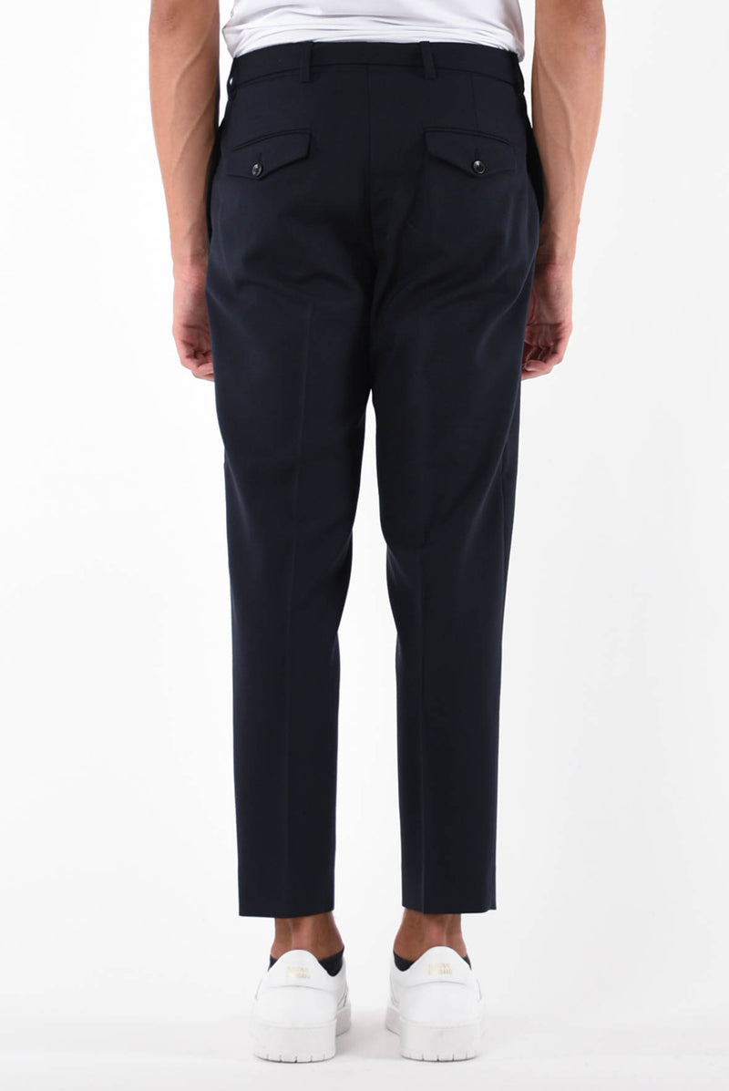 BEABLE CONCEPT Pantaloni andy in lana