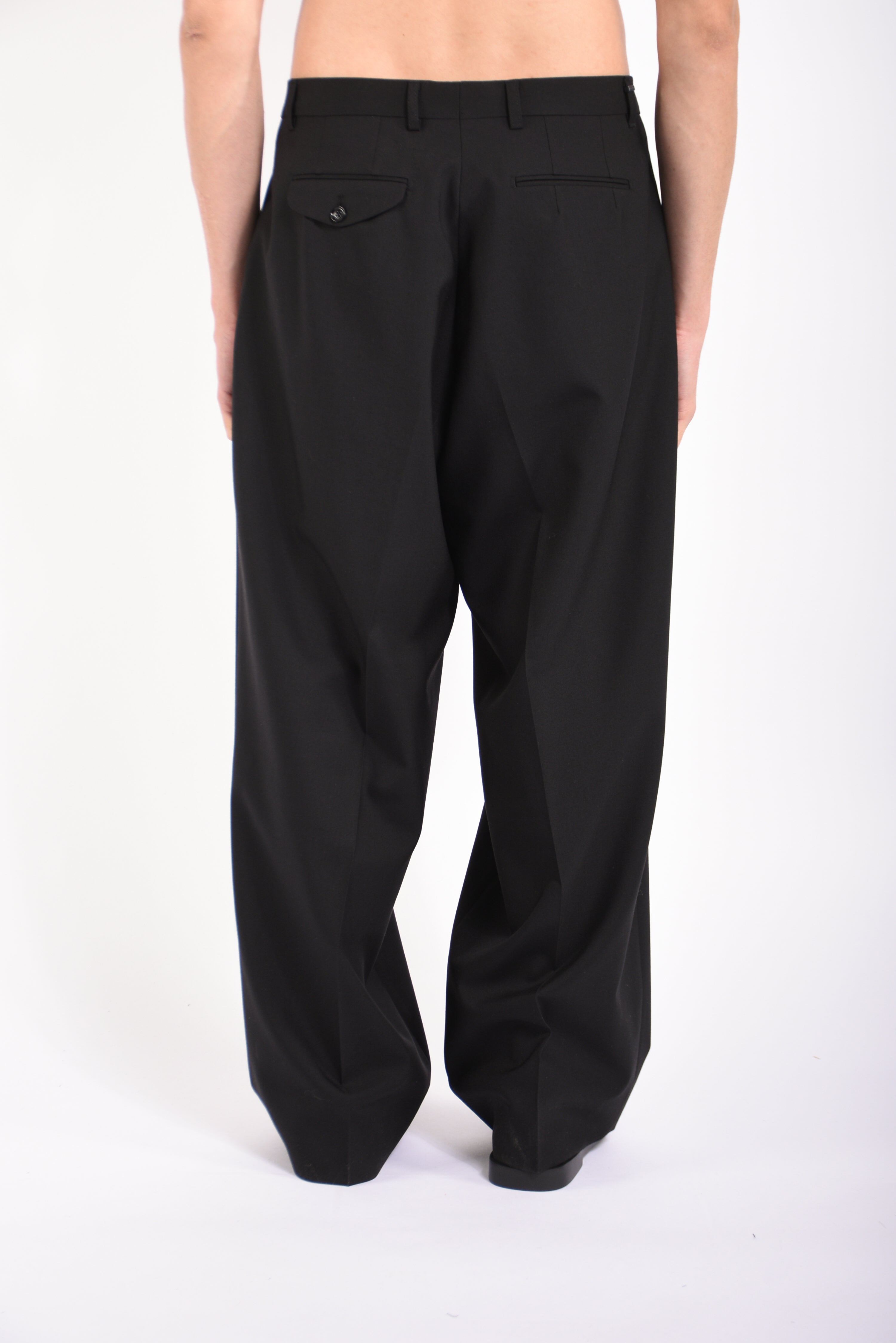 Pantaloni SMP in fresco lana