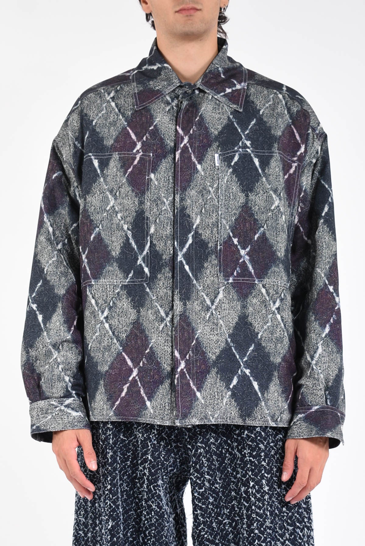 OVERSHIRT FLANNEL ROMBI