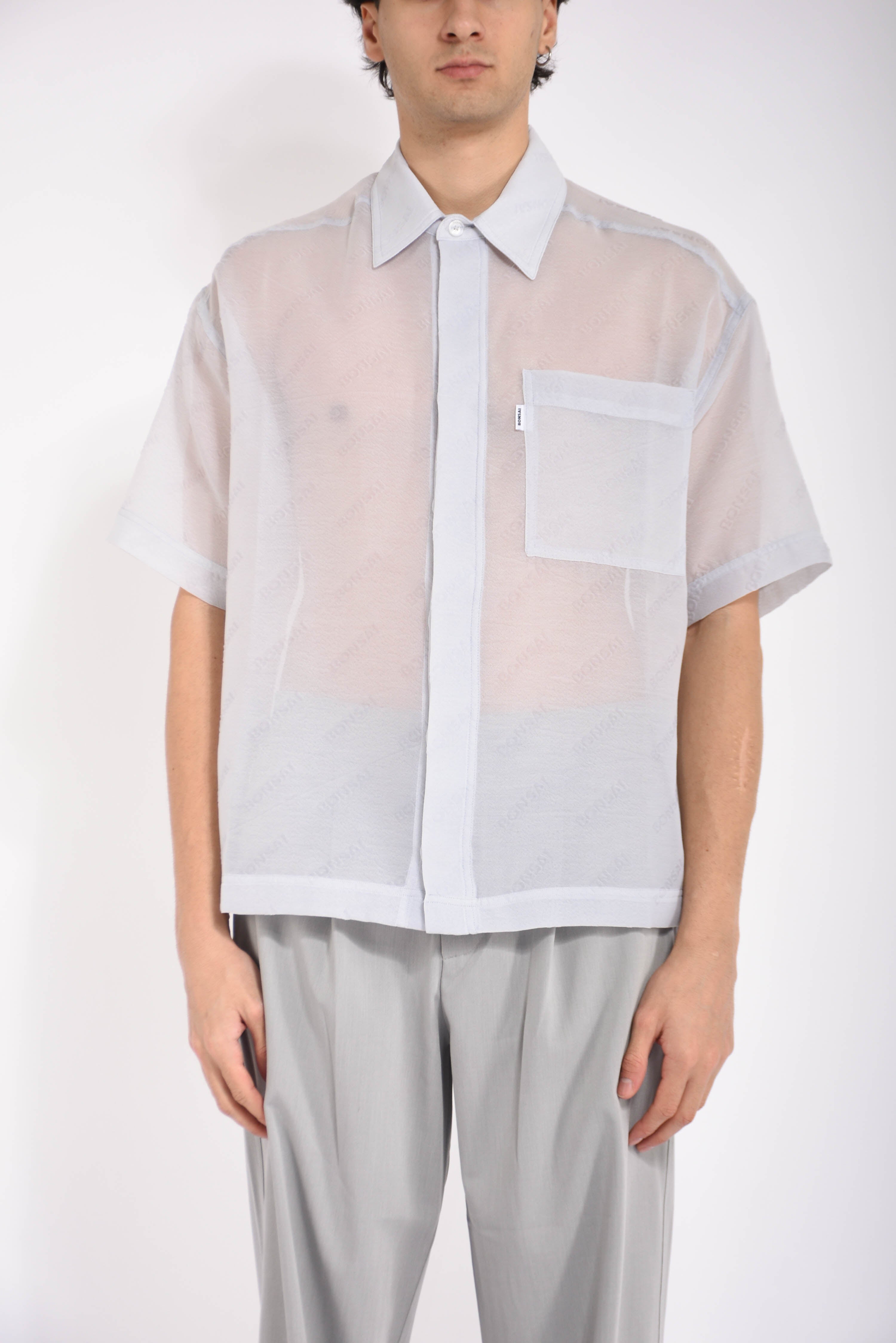 camicia all over 3D logo