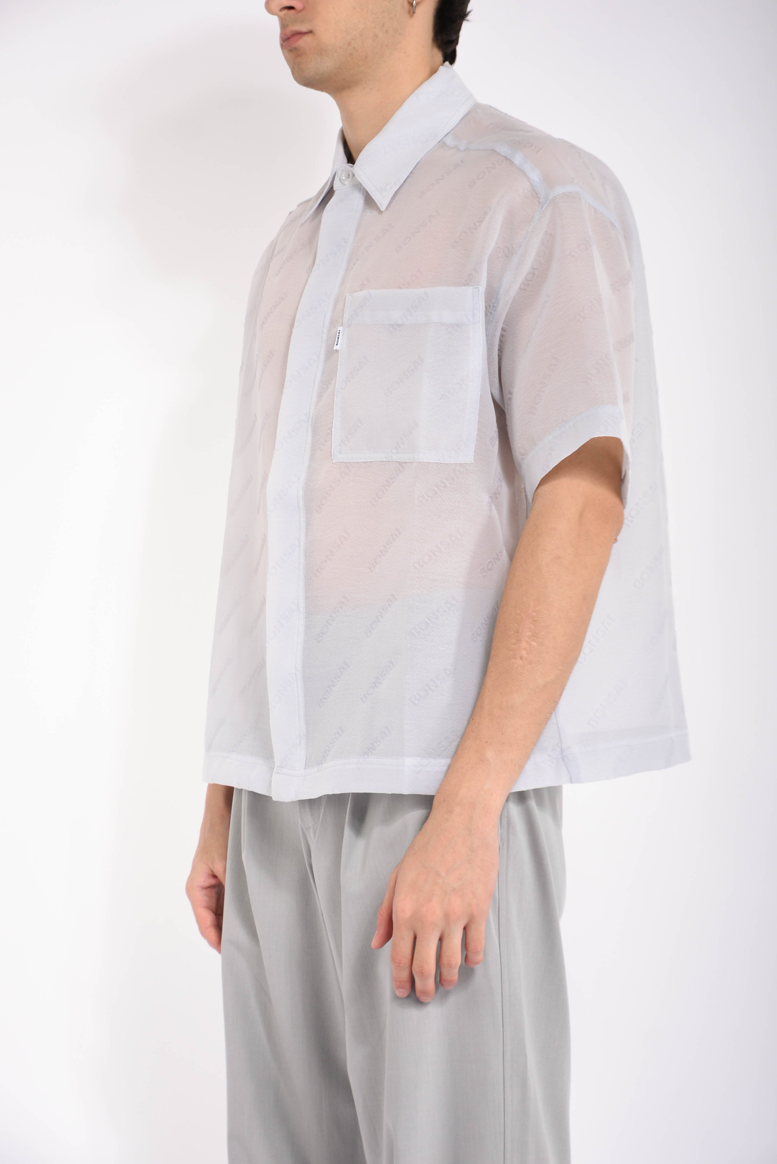 camicia all over 3D logo