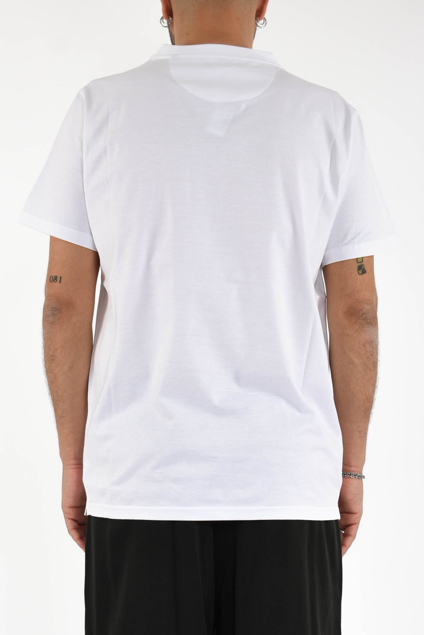 T-shirt in cotone mercerizzato