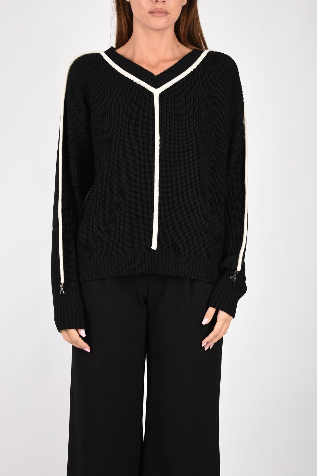 Maglia fluida in misto lana 8K0312KK006