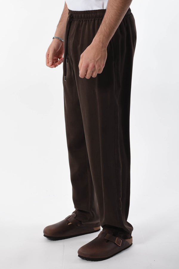 COSTUMEIN CONCEPT Pantaloni in cupro