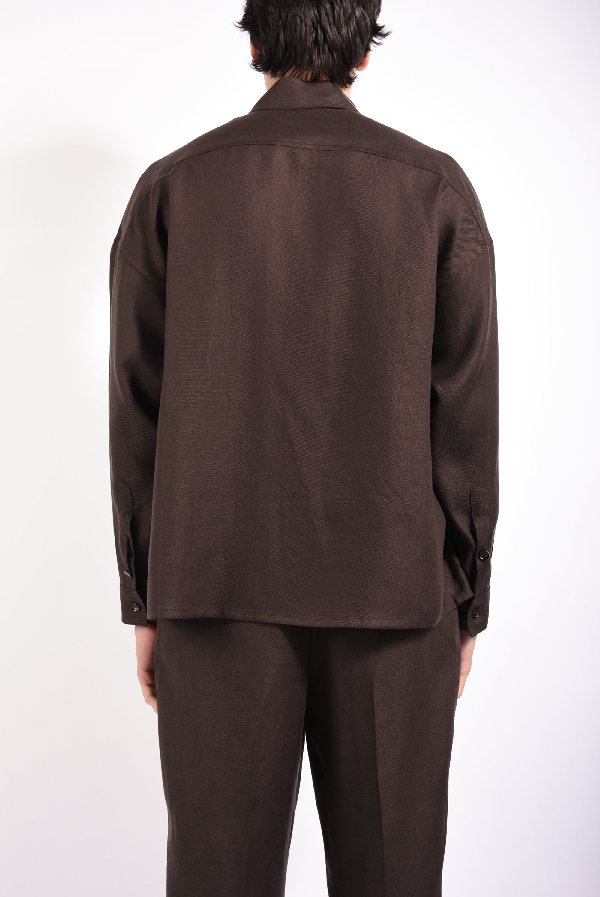 Camicia HALER in lino armaturato