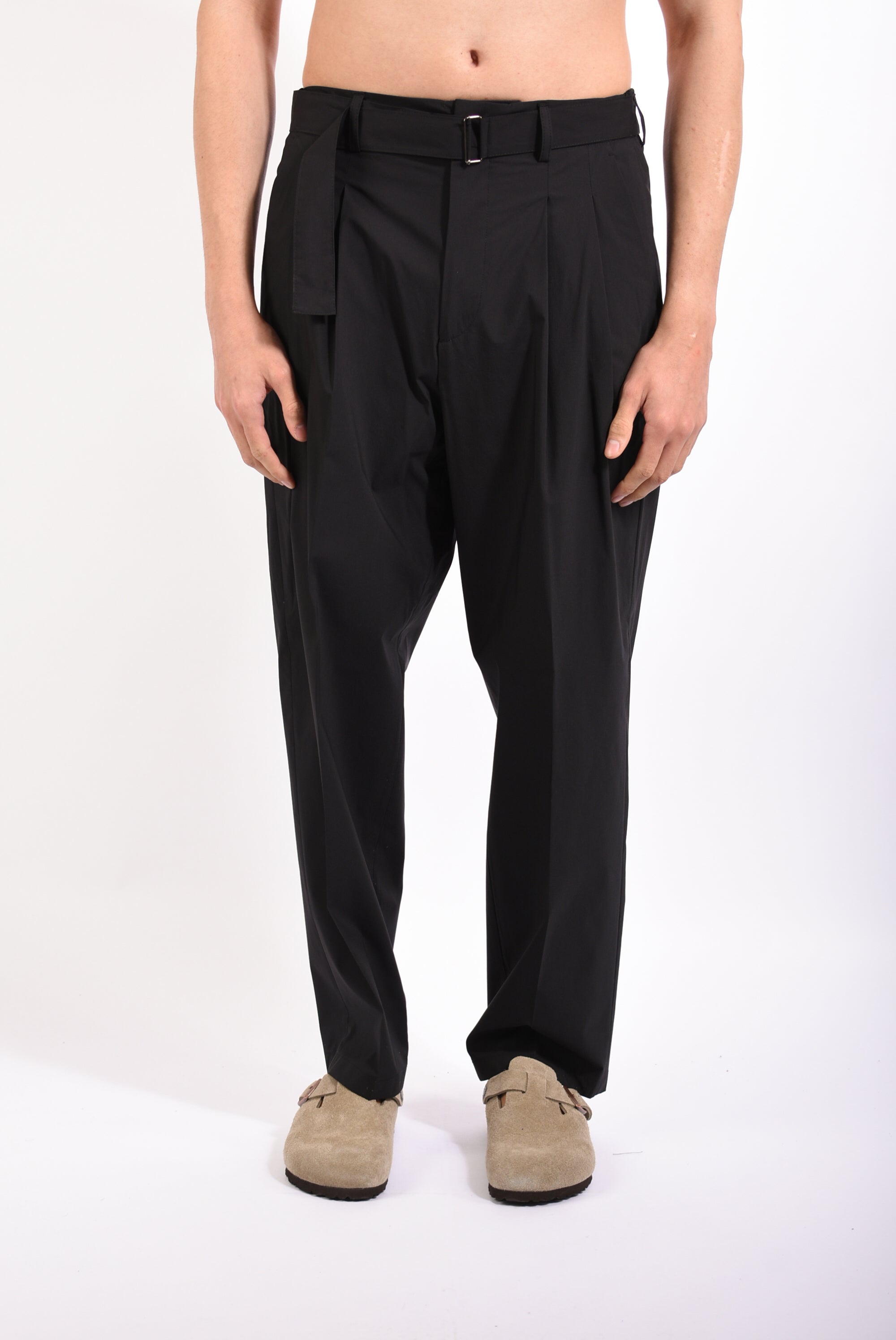 Pantaloni HIROYUKI in cotone