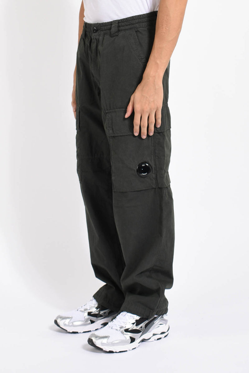 Pantaloni cargo boxy in microreps