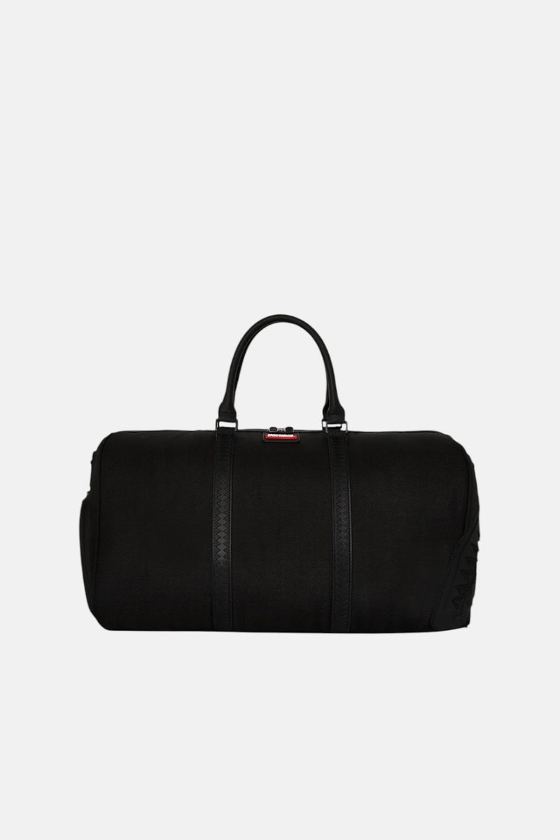 borsone Printed zipper shark duffle