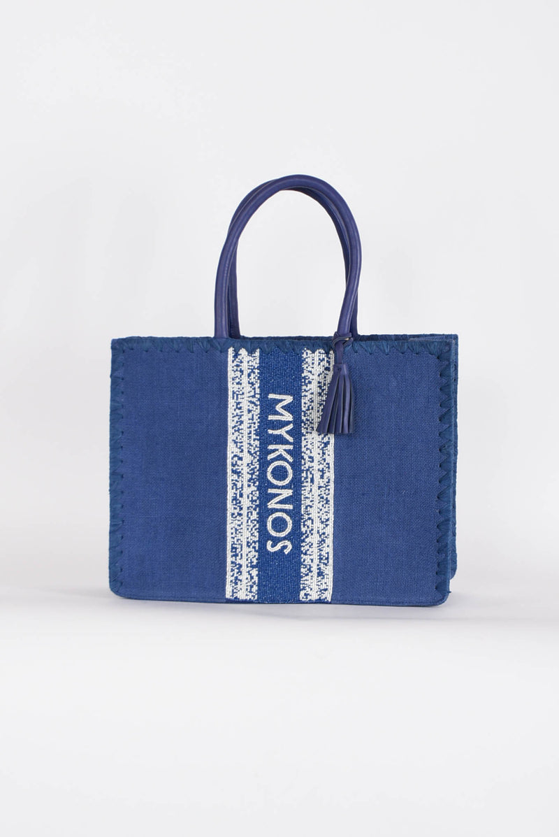 DE SIENA borsa shopper modello mykonos