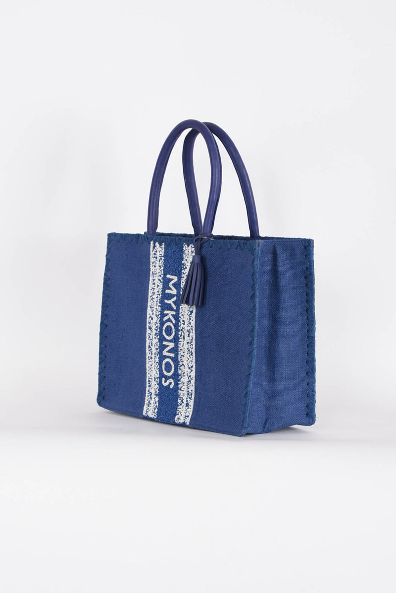 DE SIENA borsa shopper modello mykonos