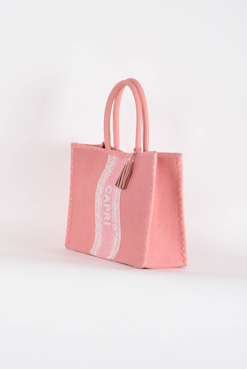 DE SIENA borsa shopper modello capri