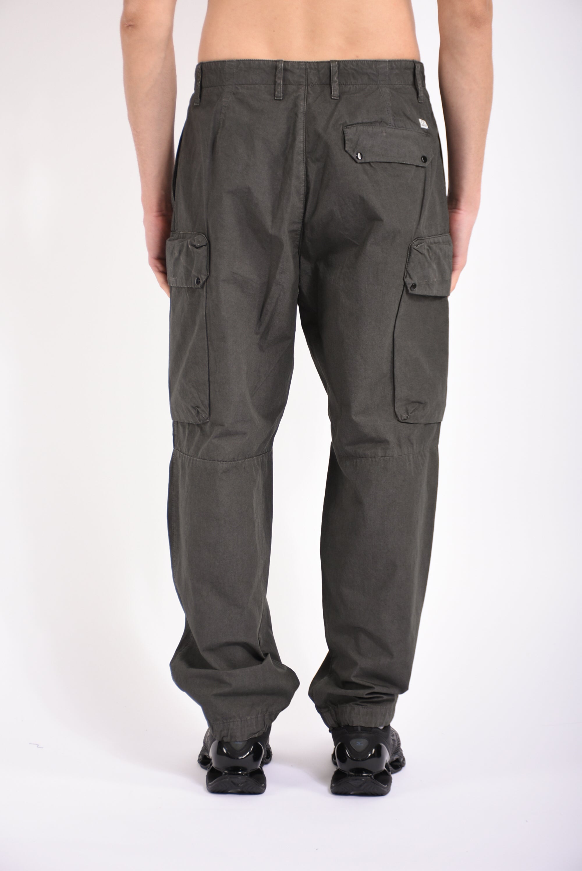 Pantaloni cargo boxy in microreps