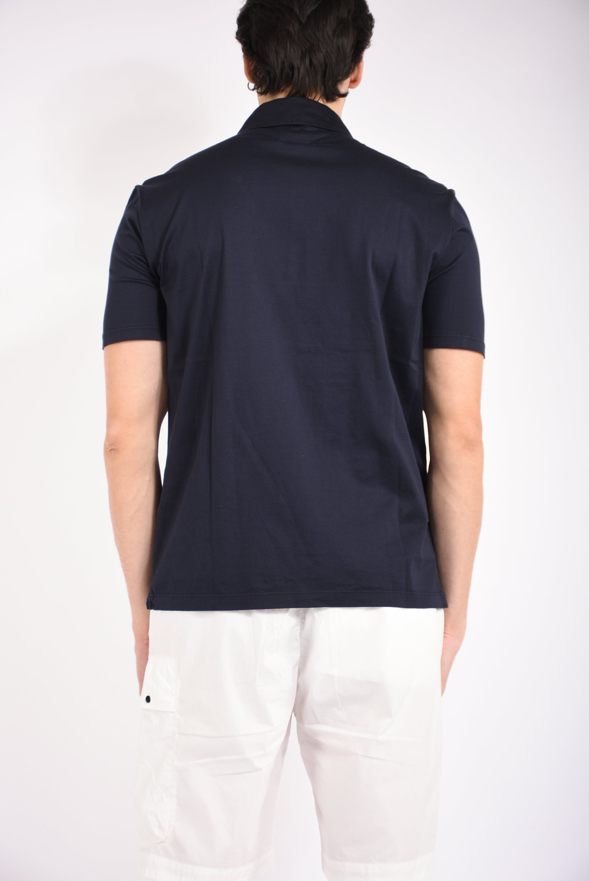 Polo in jersey 70/2 mercerizzato gasato