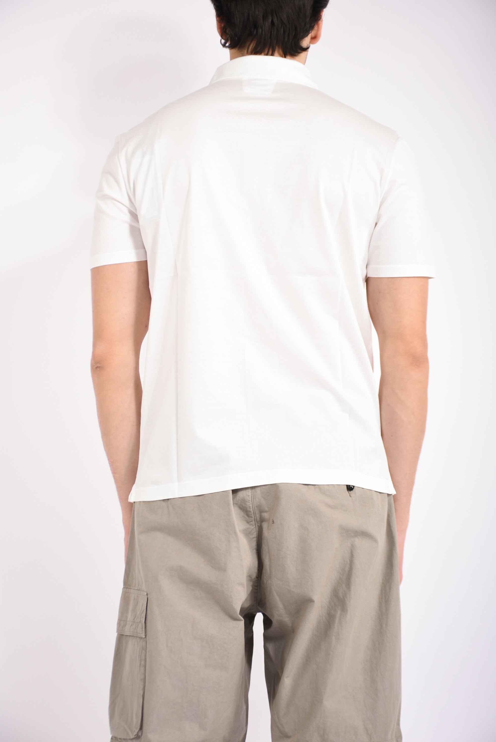 Polo in jersey 70/2 mercerizzato gasato